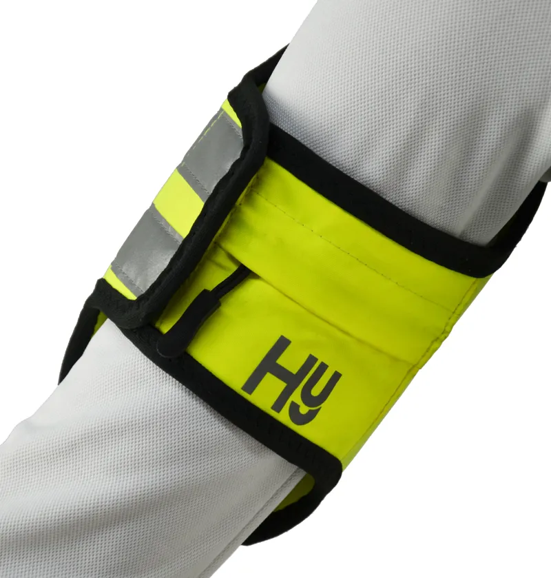 Hy Equestrian Reflector Phone and Key Holder - Yellow-2